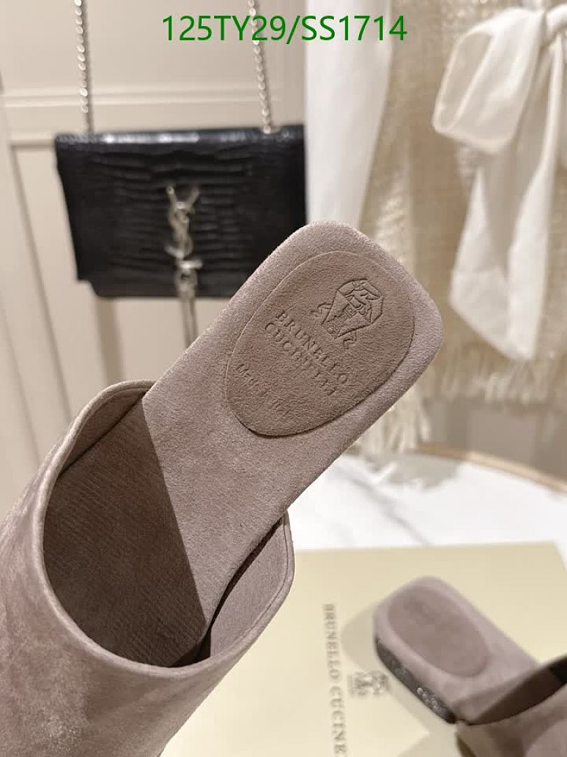 Brunello Cucinelli-Women Shoes Code: SS1714 $: 125USD