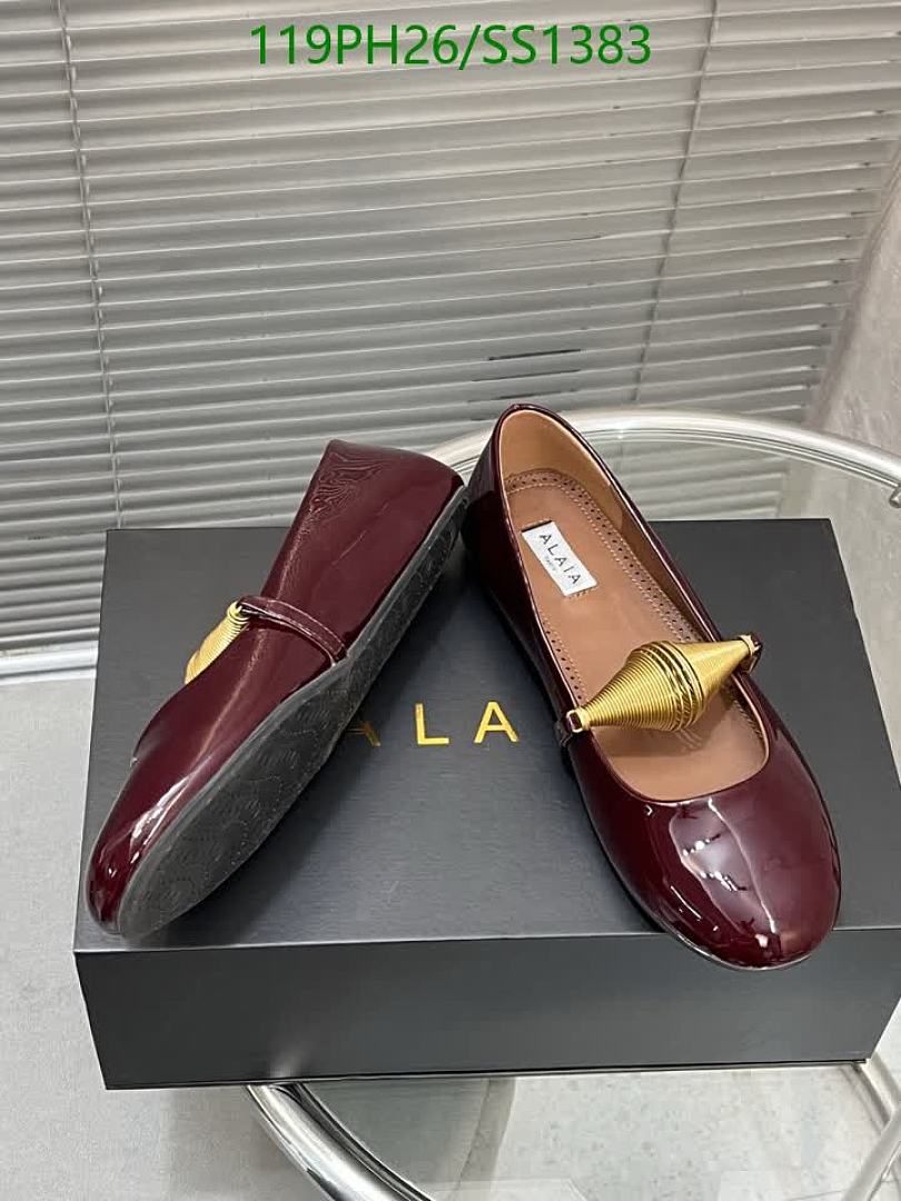 Alaia-Women Shoes Code: SS1383 $: 119USD