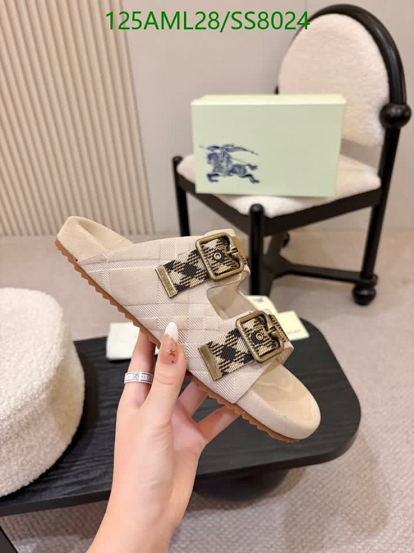 Burberry-Women Shoes Code: SS8024 $: 125USD