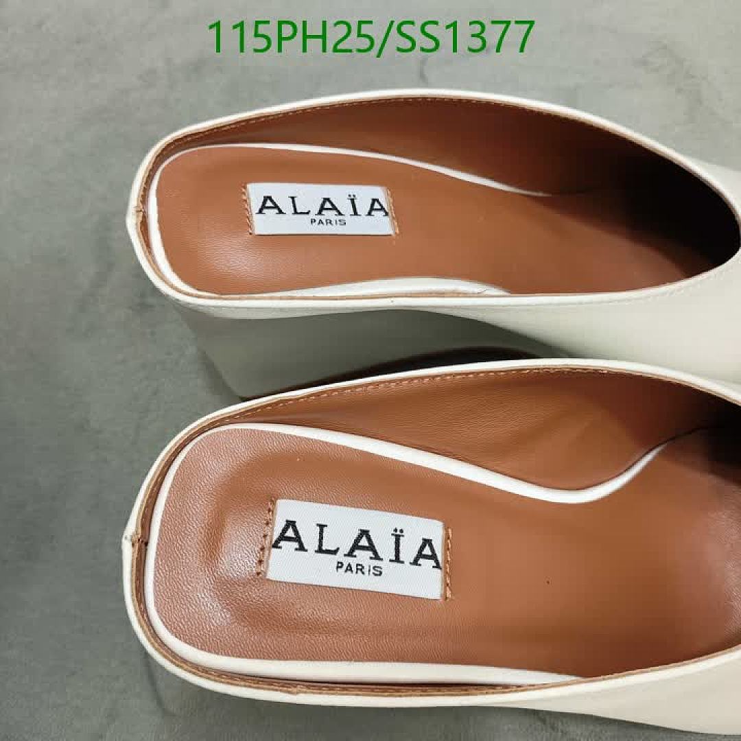 Alaia-Women Shoes Code: SS1377 $: 115USD