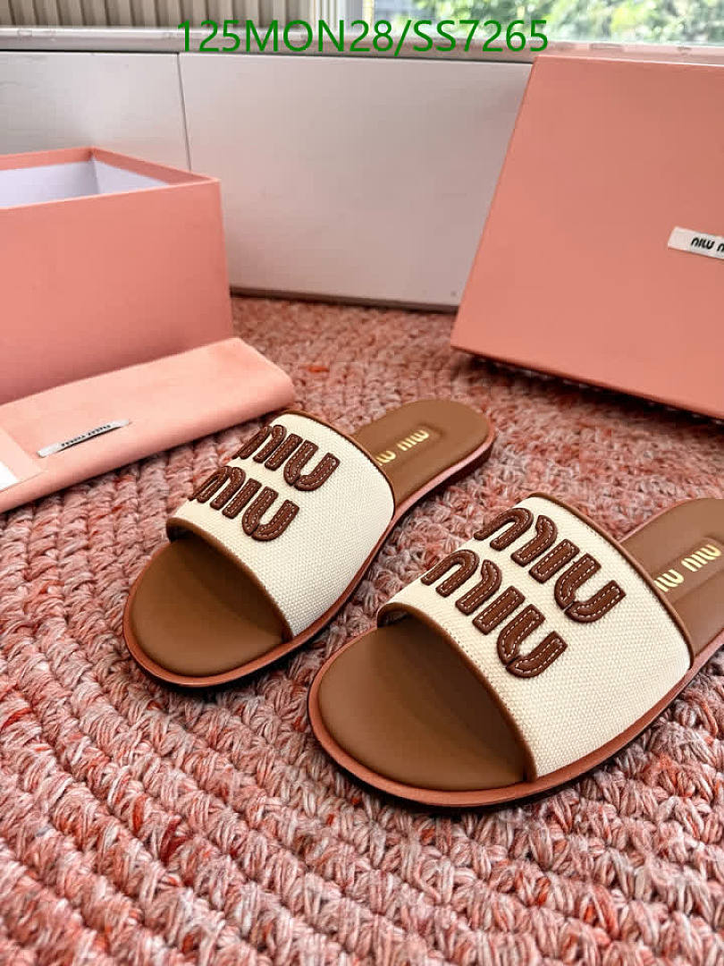 Miu Miu-Women Shoes Code: SS7265 $: 125USD