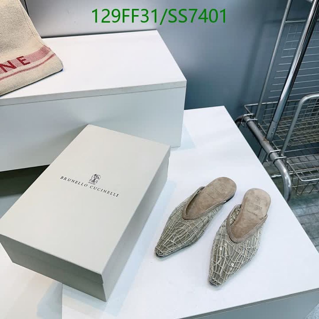 Brunello Cucinelli-Women Shoes Code: SS7401 $: 129USD