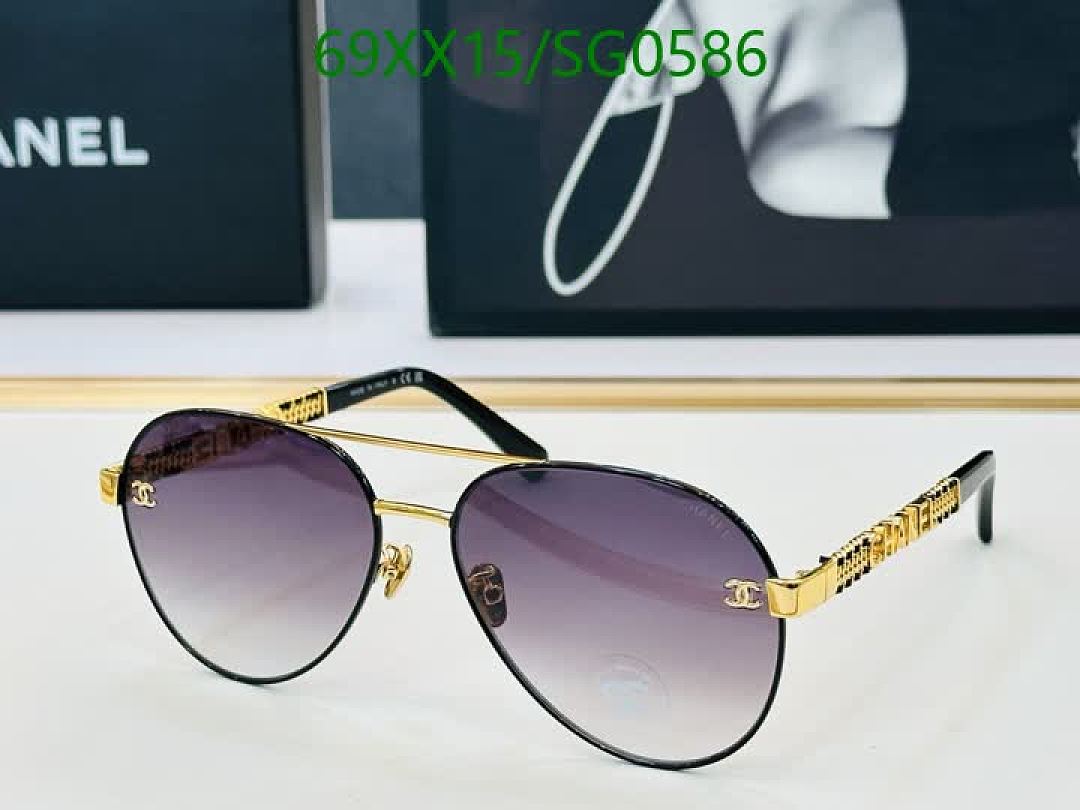 Chanel-Glasses Code: SG0586 $: 69USD
