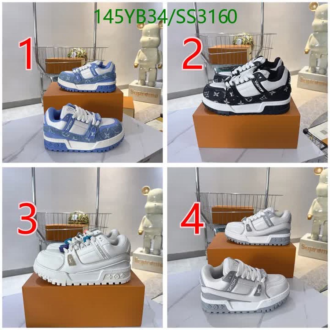 LV-Men shoes Code: SS3160 $: 145USD
