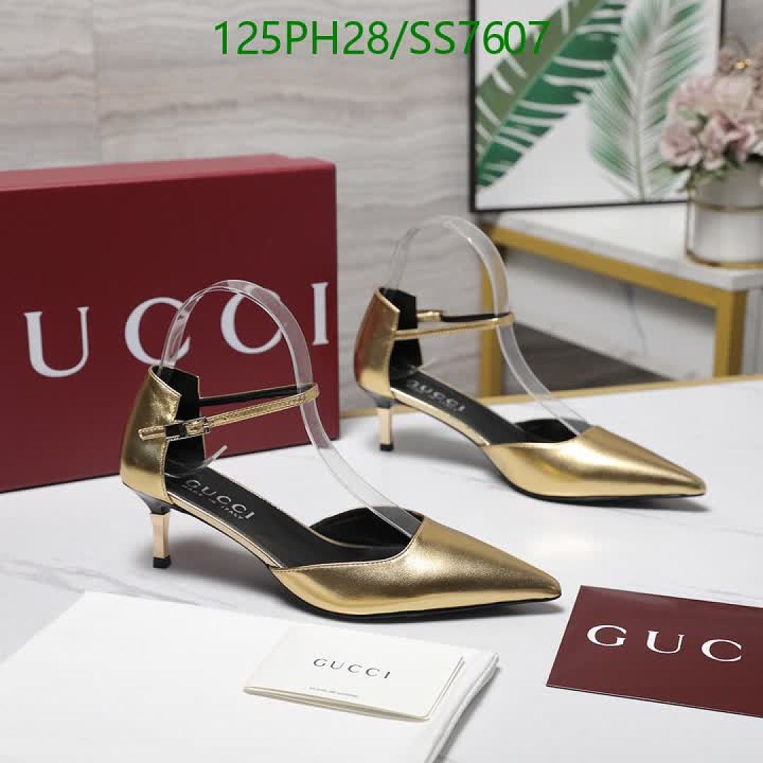 Gucci-Women Shoes Code: SS7607 $: 125USD