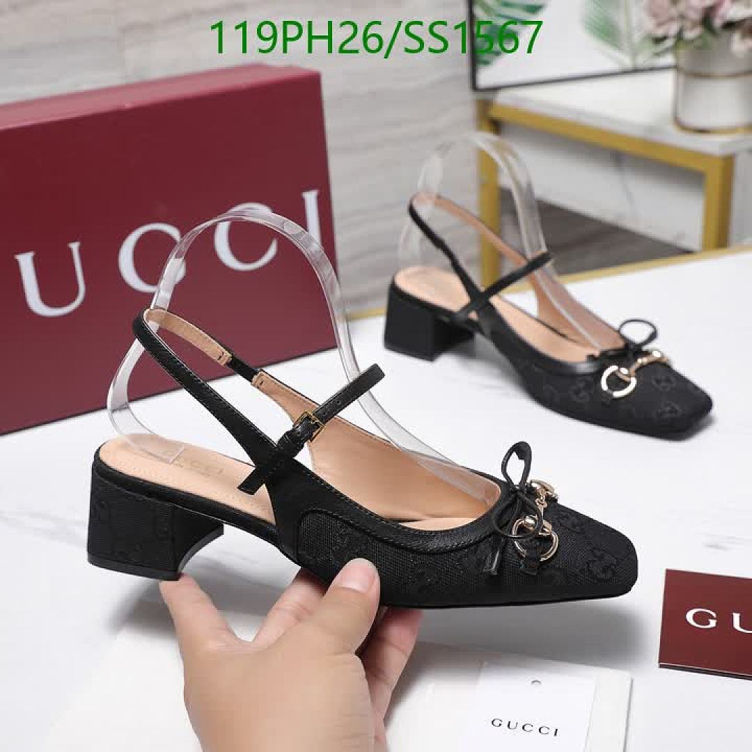 Gucci-Women Shoes Code: SS1567 $: 119USD