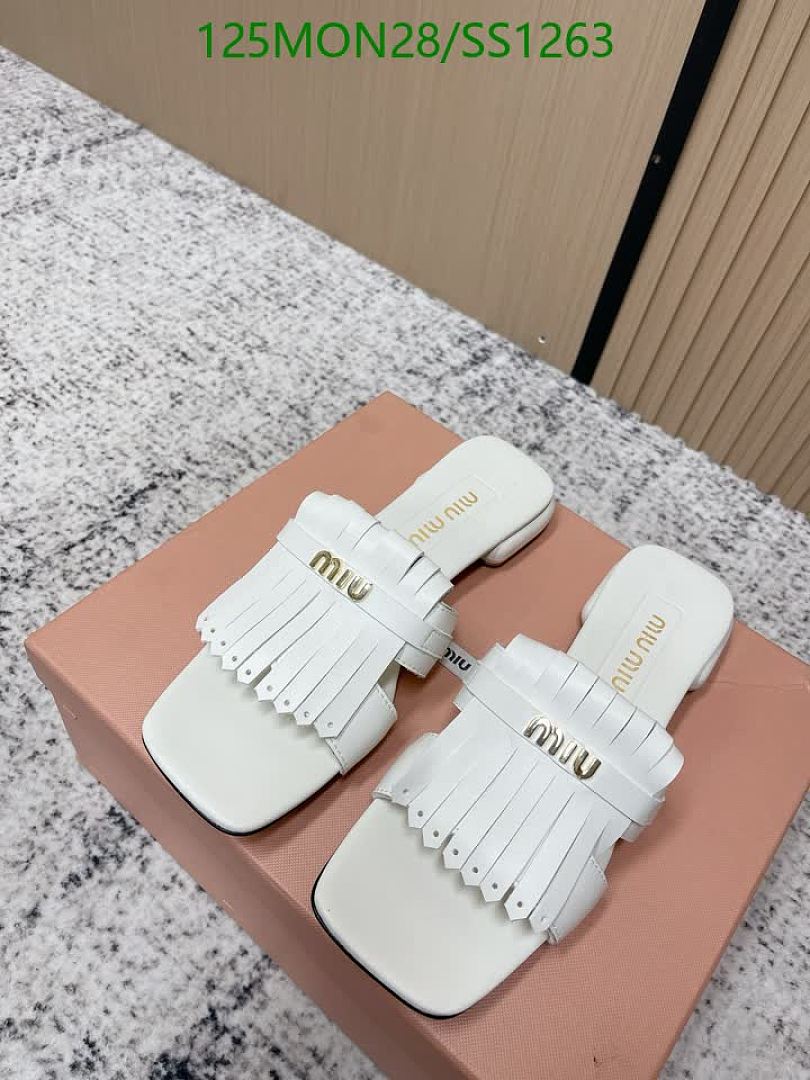Miu Miu-Women Shoes Code: SS1263 $: 125USD