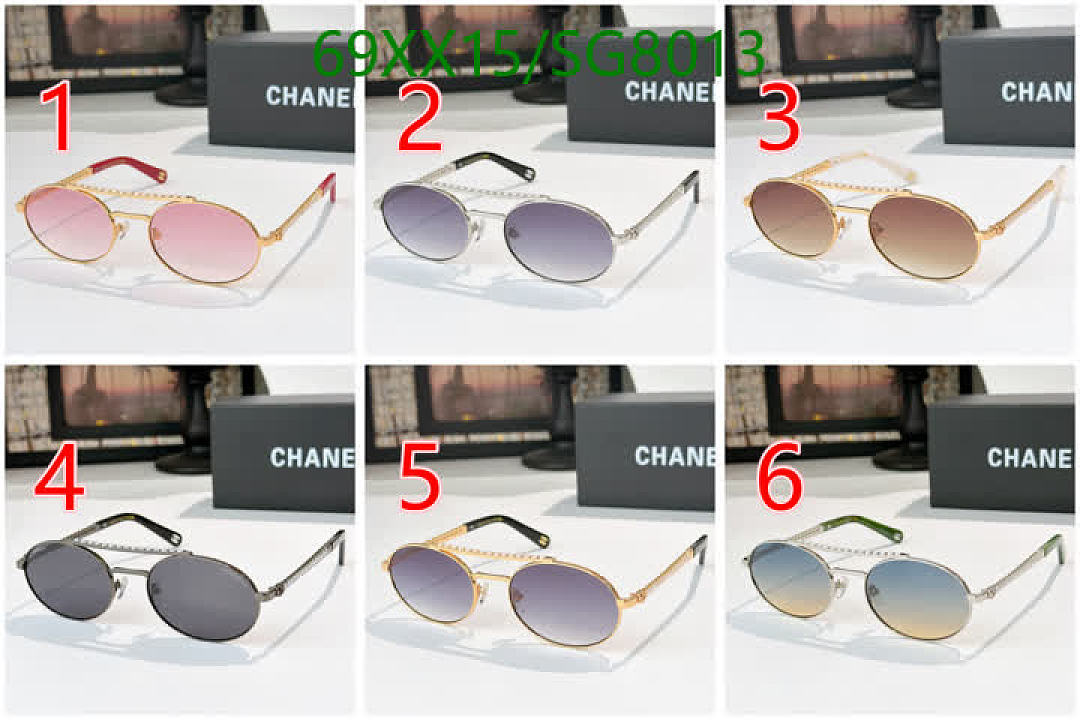 Chanel-Glasses Code: SG8013 $: 69USD