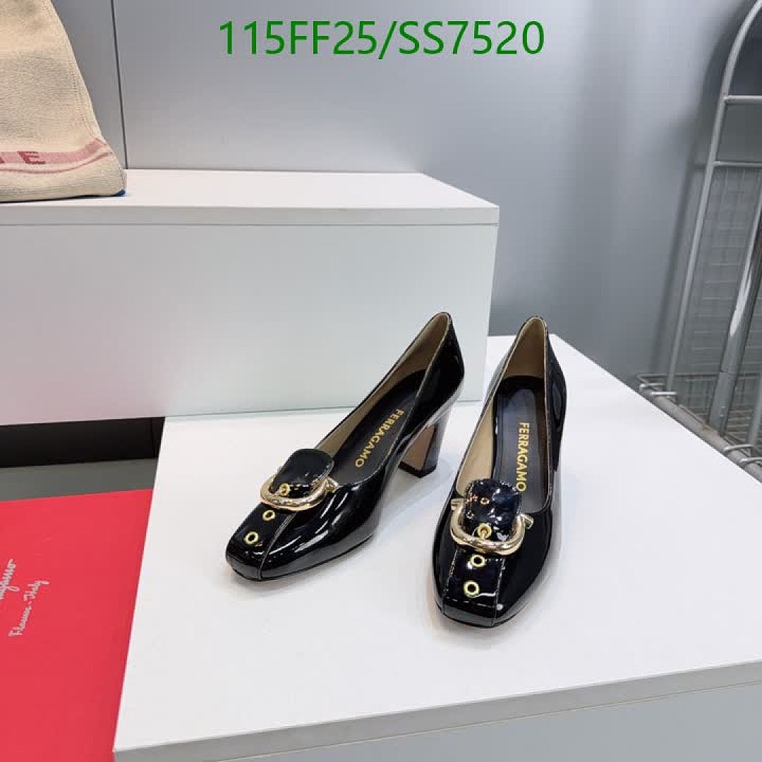 Ferragamo-Women Shoes Code: SS7520 $: 115USD