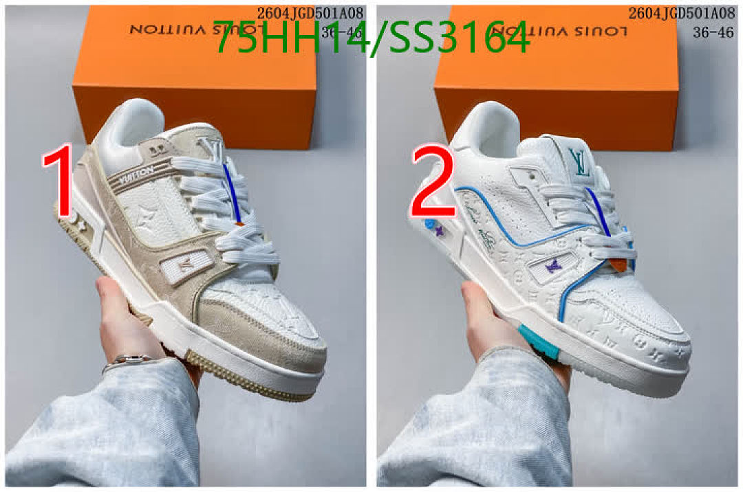 LV-Men shoes Code: SS3164 $: 75USD