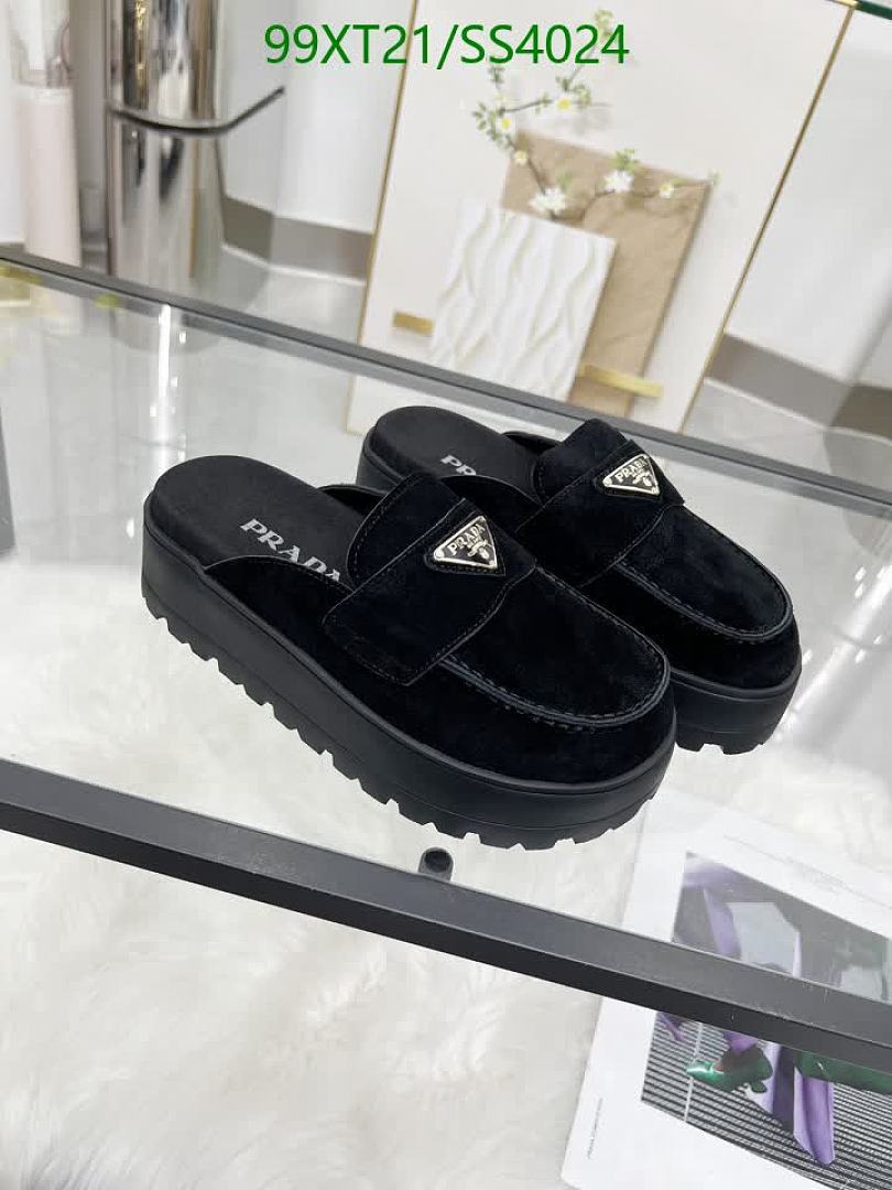 Prada-Women Shoes Code: SS4024 $: 99USD