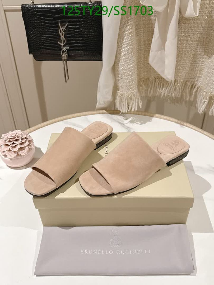 Brunello Cucinelli-Women Shoes Code: SS1703 $: 125USD