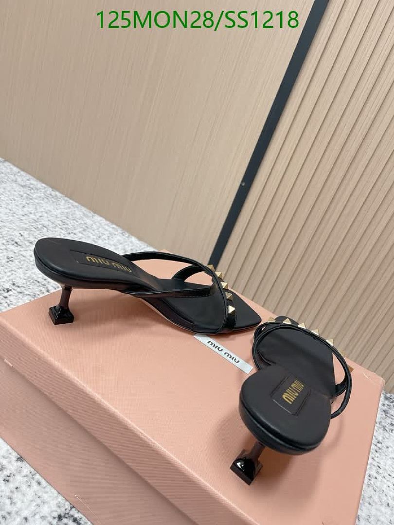 Miu Miu-Women Shoes Code: SS1218 $: 125USD