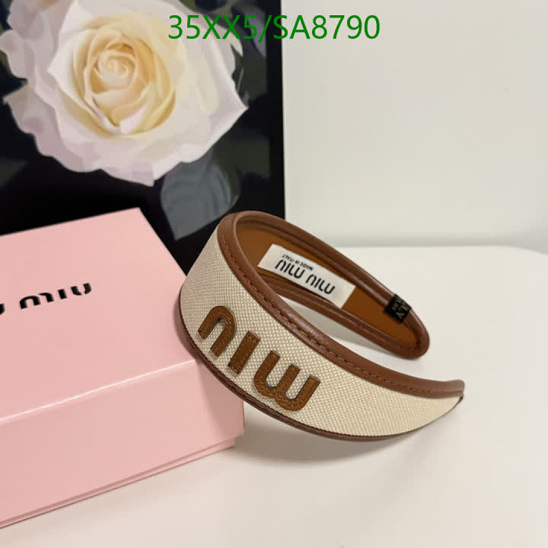 MIU MIU-Headband Code: SA8790 $: 35USD