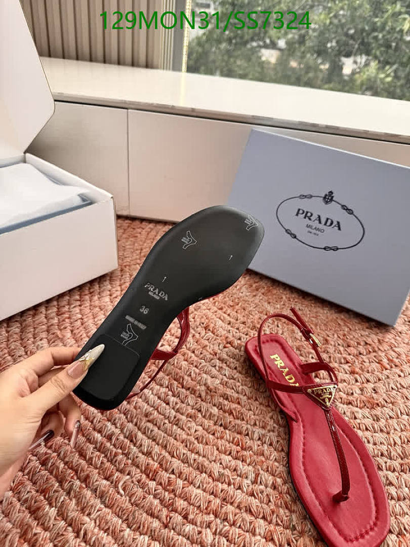 Prada-Women Shoes Code: SS7324 $: 129USD