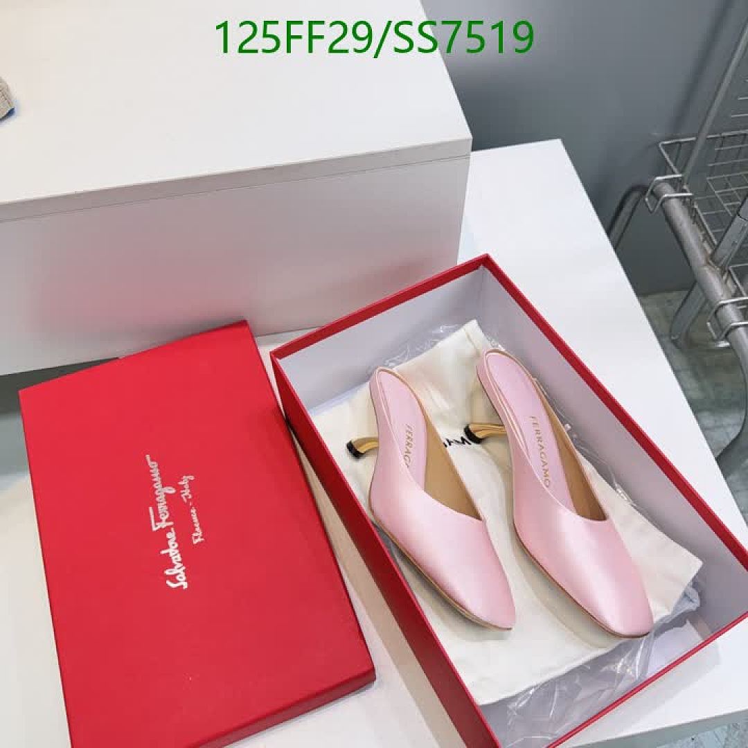 Ferragamo-Women Shoes Code: SS7519 $: 125USD