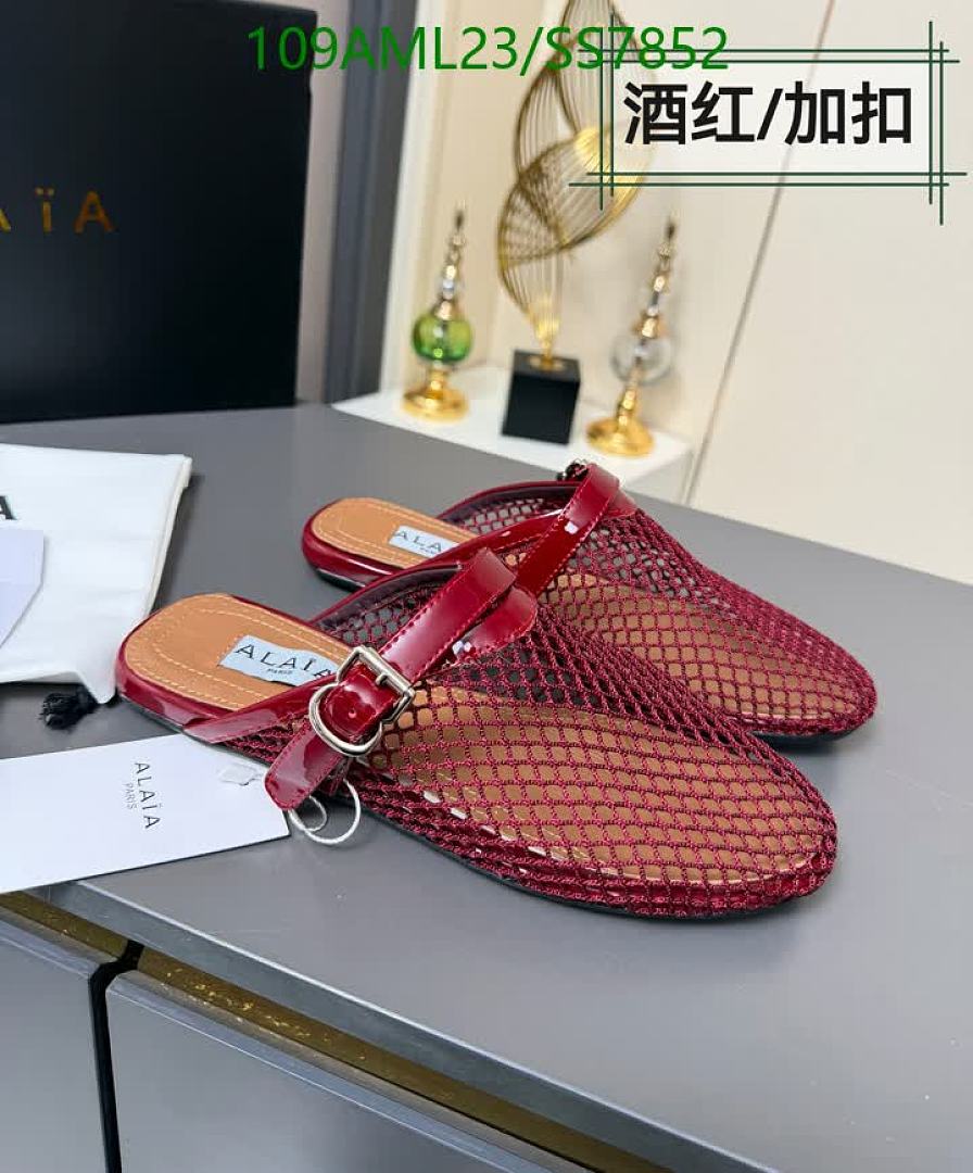 Alaia-Women Shoes Code: SS7852 $: 109USD