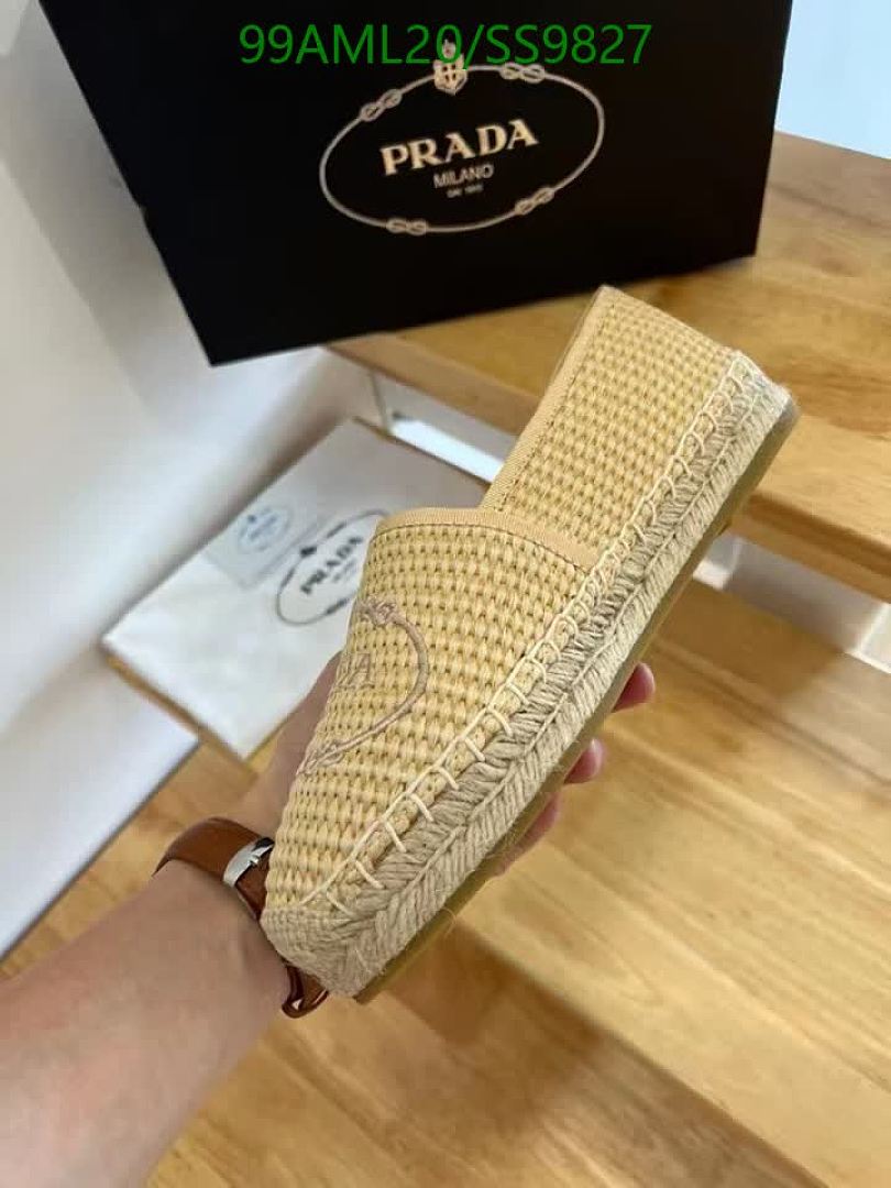 Prada-Women Shoes Code: SS9827 $: 99USD