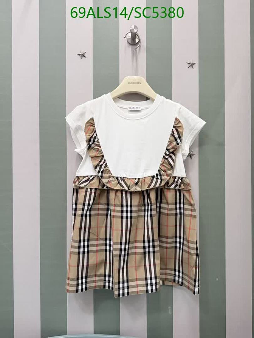 Burberry-Kids Clothing Code: SC5380 $: 69USD