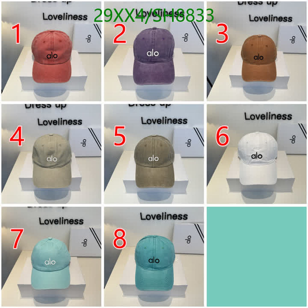 Alo yoga-Cap(Hat) Code: SH8833 $: 29USD