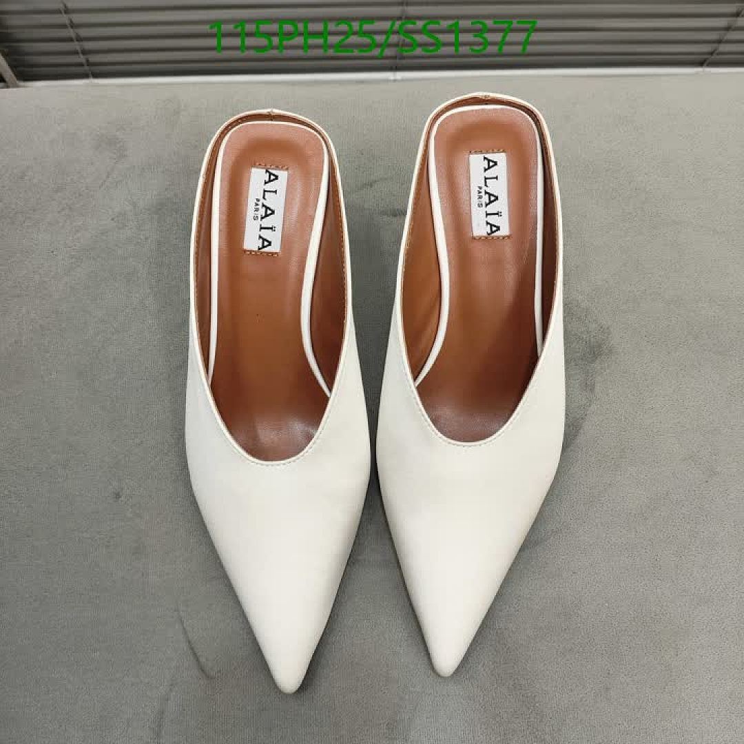Alaia-Women Shoes Code: SS1377 $: 115USD