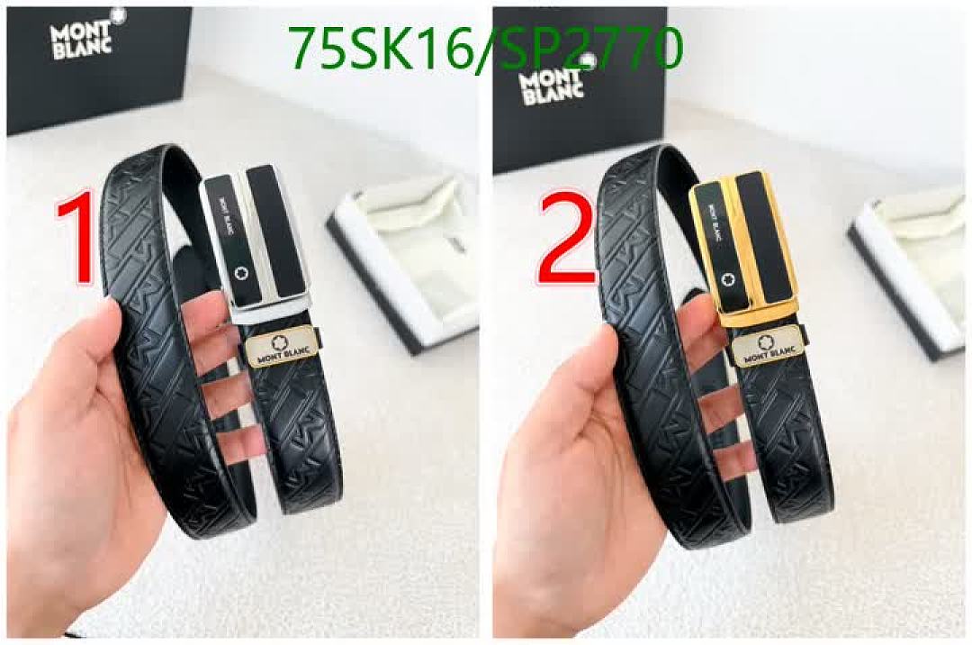 Montblanc-Belts Code: SP2770 $: 75USD