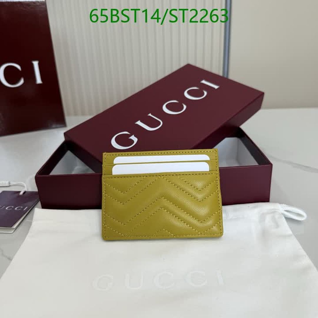 Gucci-Wallet Mirror Quality Code: ST2263 $: 65USD