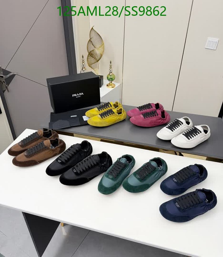 Prada-Men shoes Code: SS9862 $: 125USD