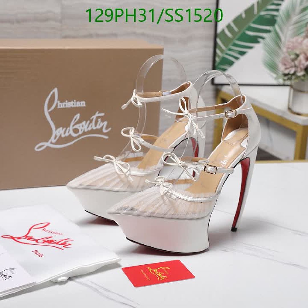 Christian Louboutin-Women Shoes Code: SS1520 $: 129USD