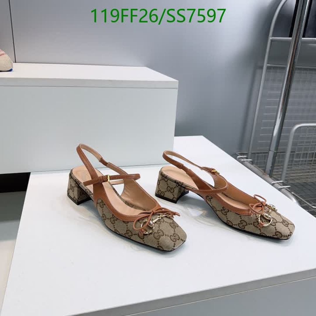 Gucci-Women Shoes Code: SS7597 $: 119USD