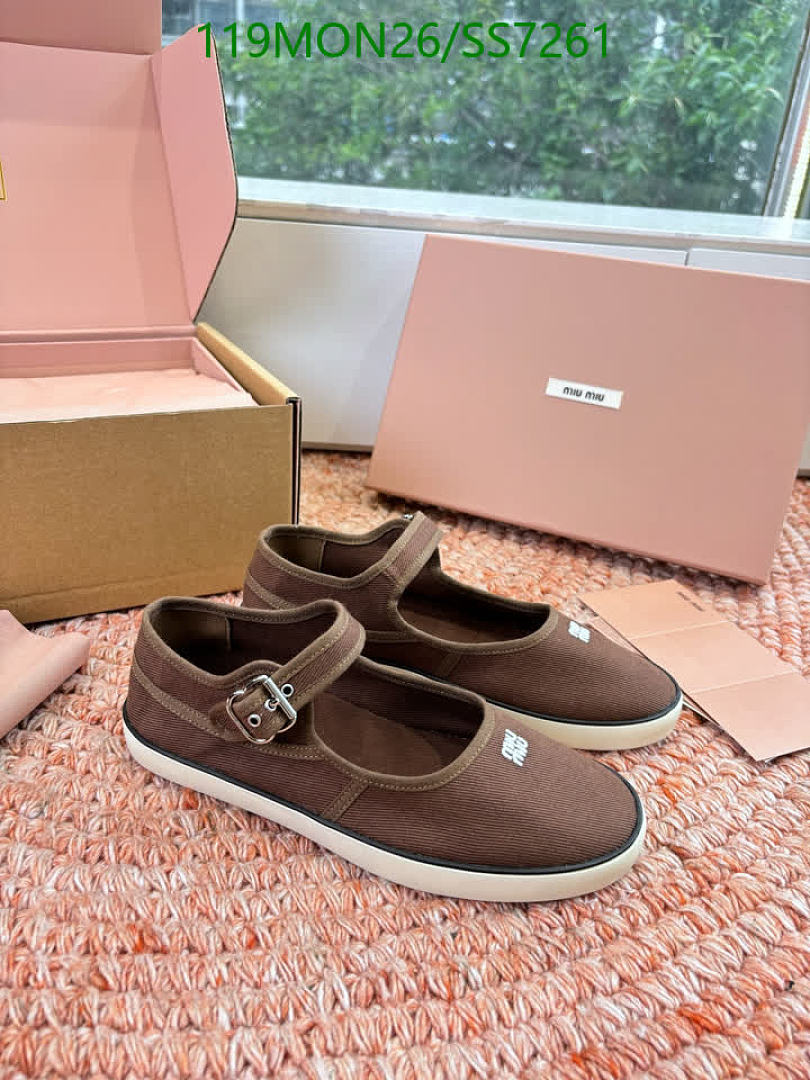 Miu Miu-Women Shoes Code: SS7261 $: 119USD