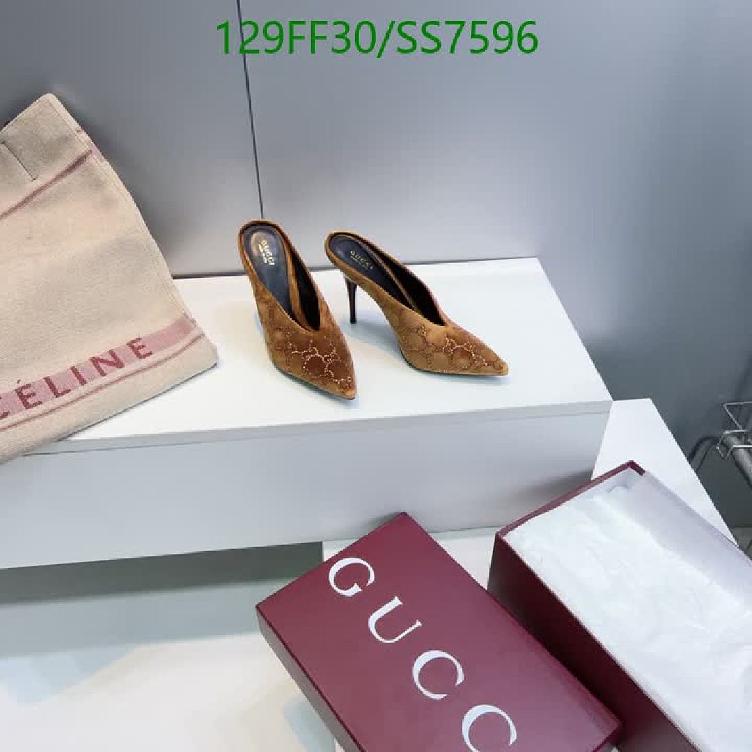 Gucci-Women Shoes Code: SS7596 $: 129USD
