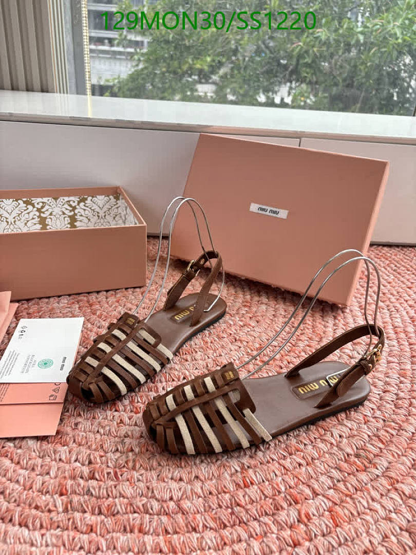 Miu Miu-Women Shoes Code: SS1220 $: 129USD
