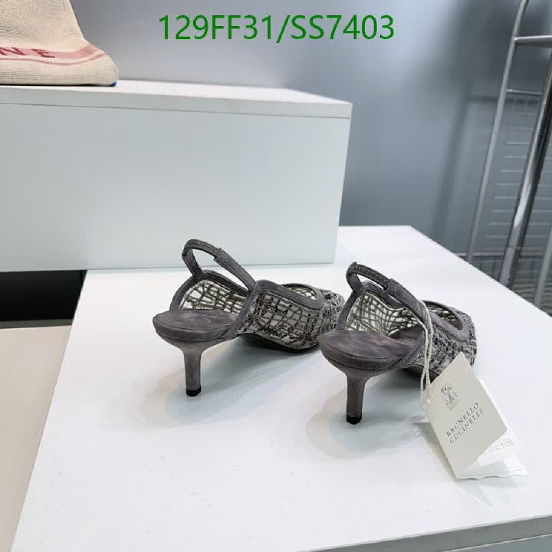 Brunello Cucinelli-Women Shoes Code: SS7403 $: 129USD