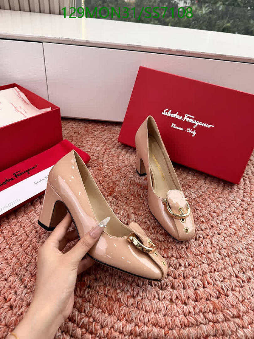 Ferragamo-Women Shoes Code: SS7108 $: 129USD