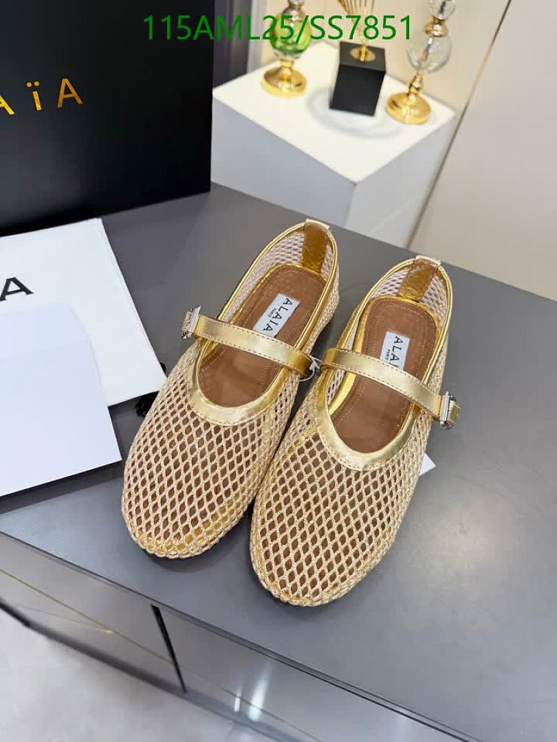 Alaia-Women Shoes Code: SS7851 $: 115USD