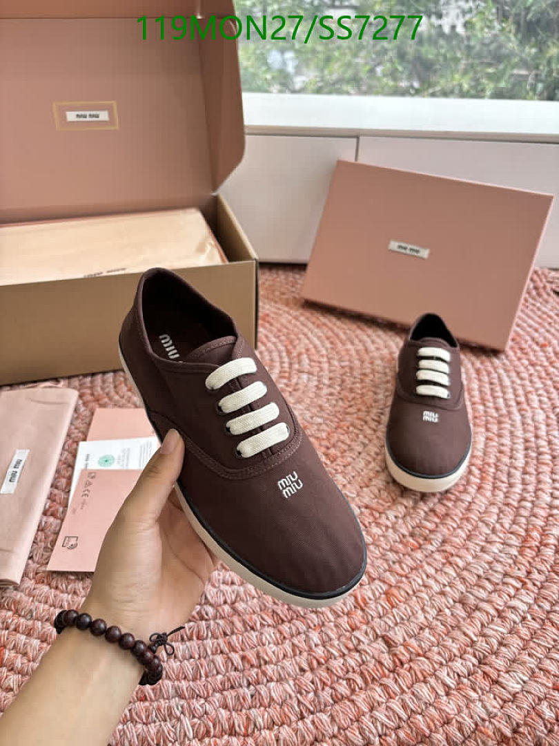 Miu Miu-Women Shoes Code: SS7277 $: 119USD