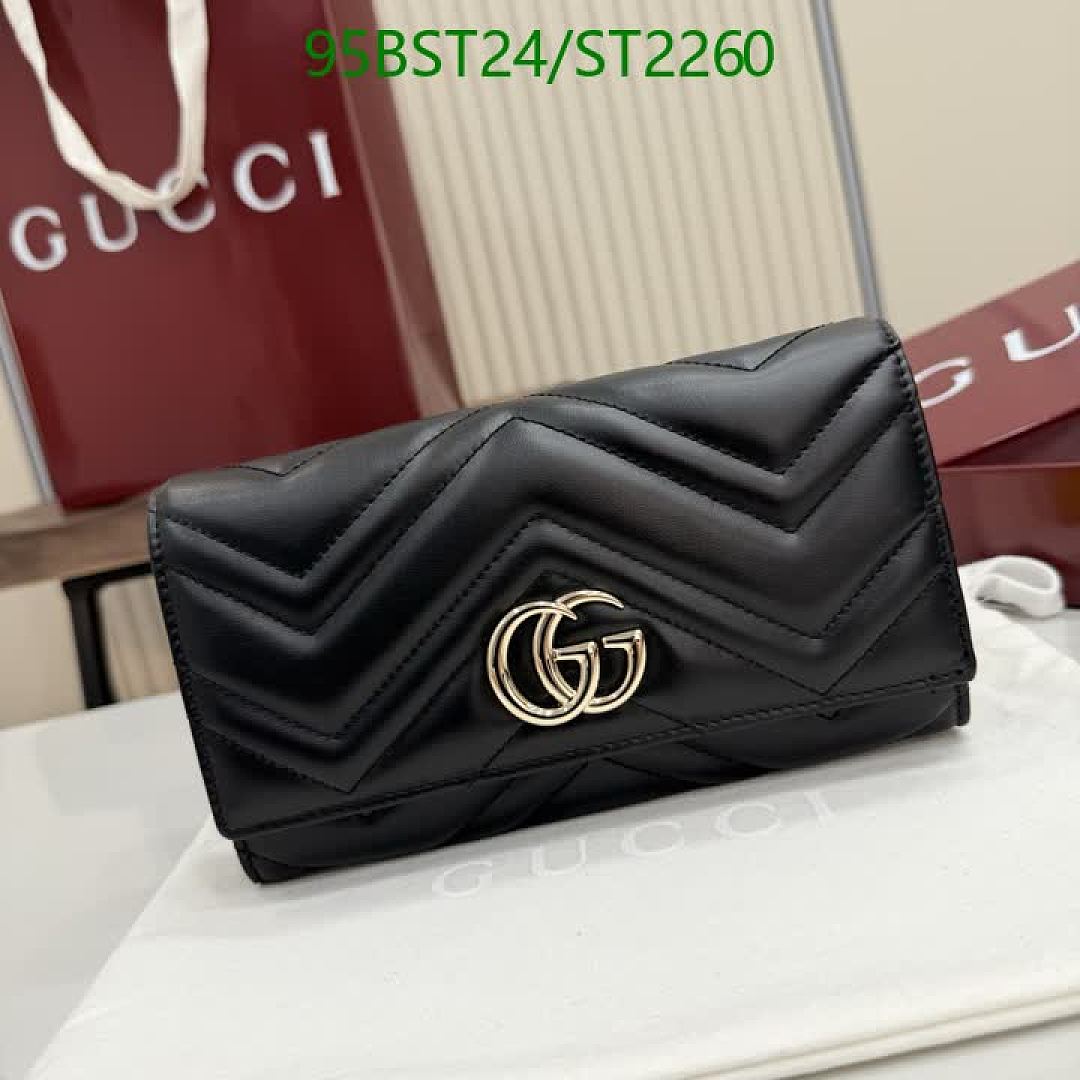 Gucci-Wallet Mirror Quality Code: ST2260 $: 95USD