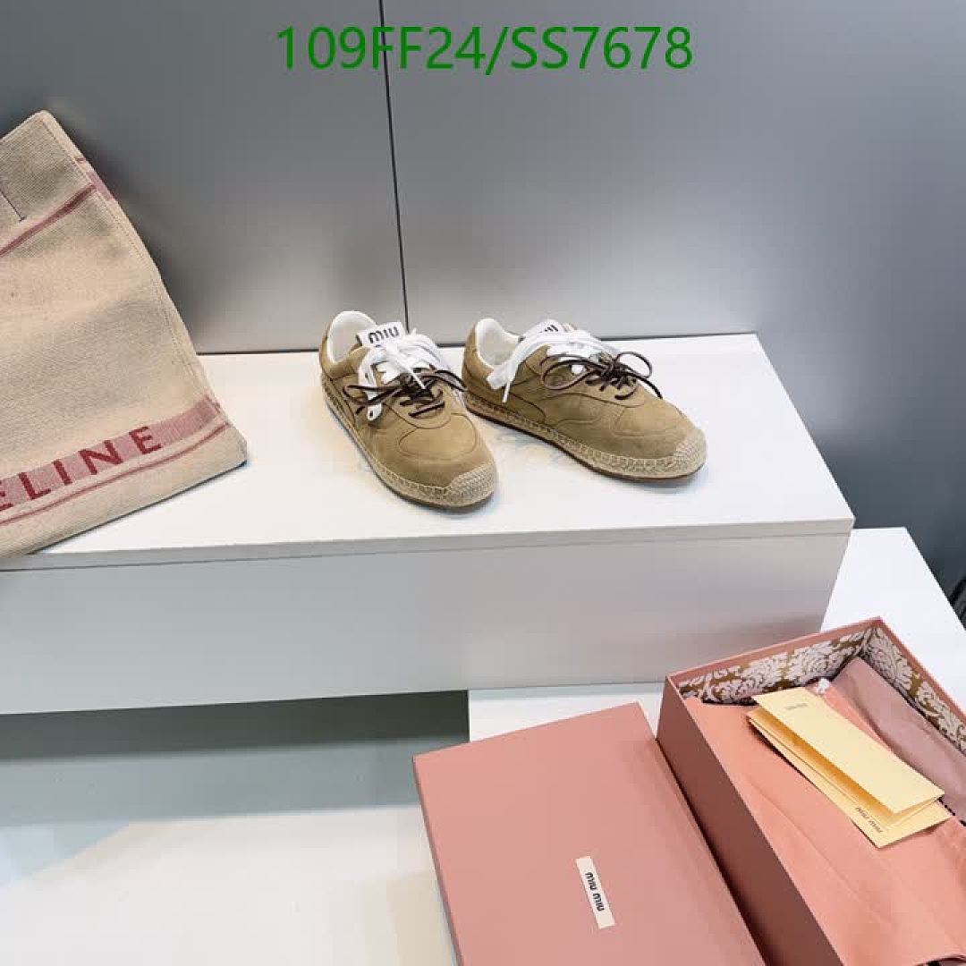 Miu Miu-Women Shoes Code: SS7678 $: 109USD