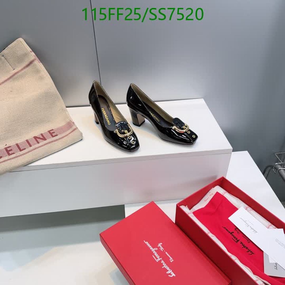 Ferragamo-Women Shoes Code: SS7520 $: 115USD