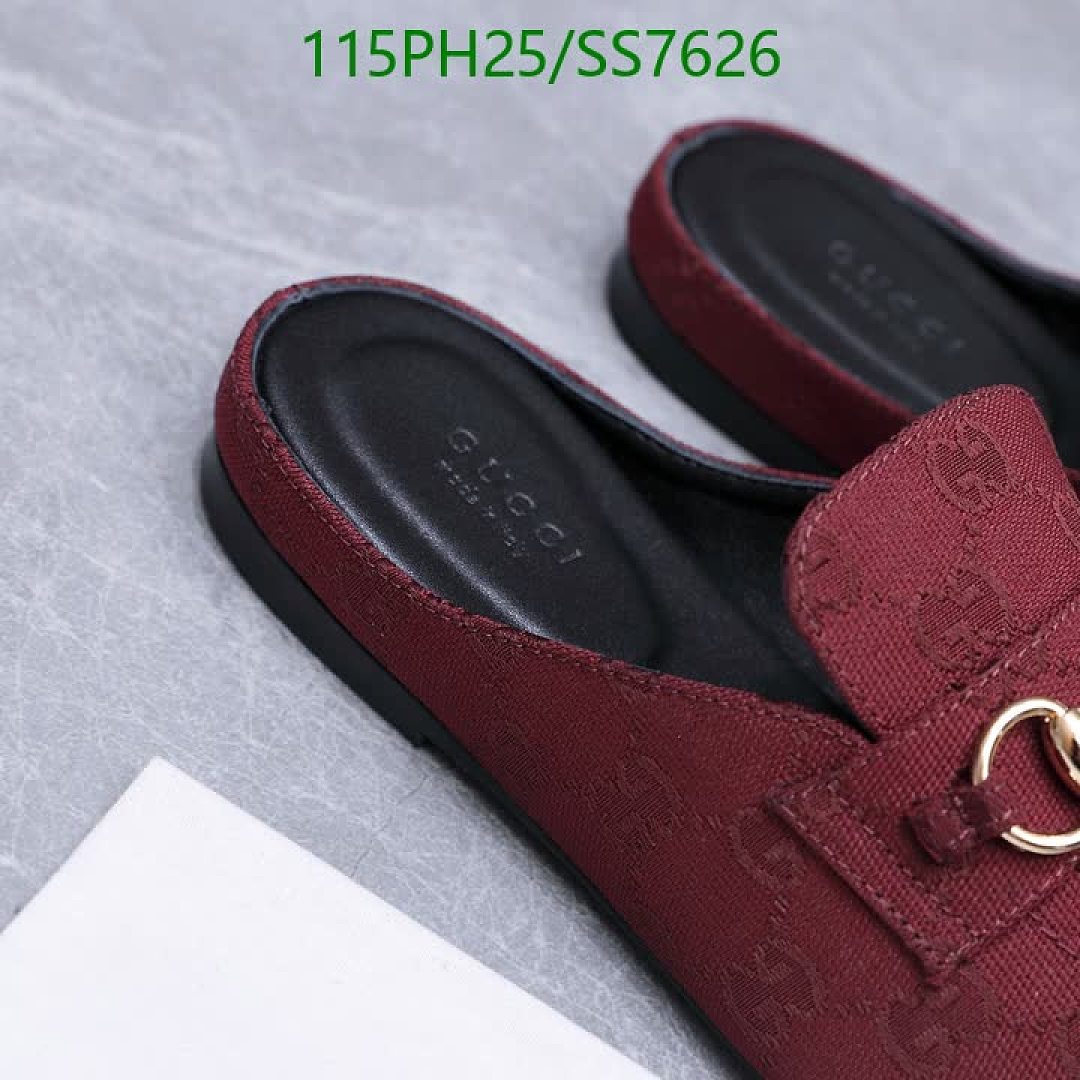 Gucci-Women Shoes Code: SS7626 $: 115USD