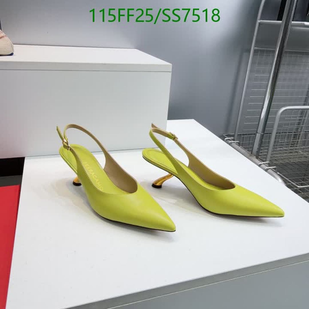 Ferragamo-Women Shoes Code: SS7518 $: 115USD