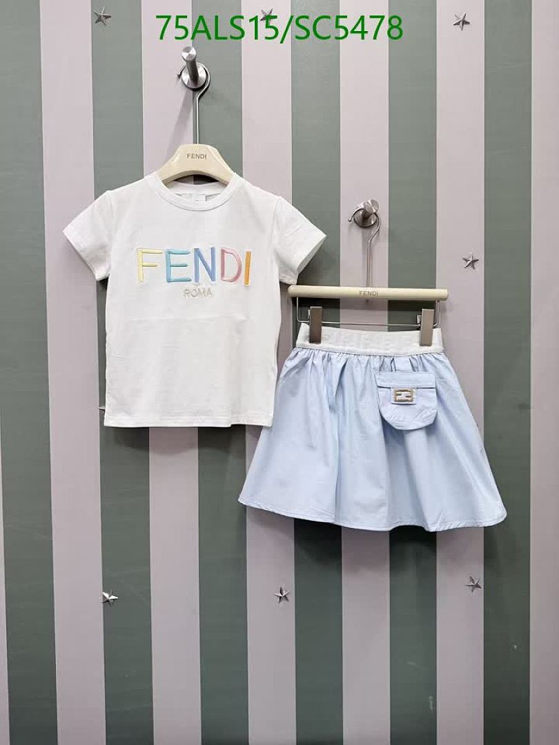 Fendi-Kids clothing Code: SC5478 $: 75USD