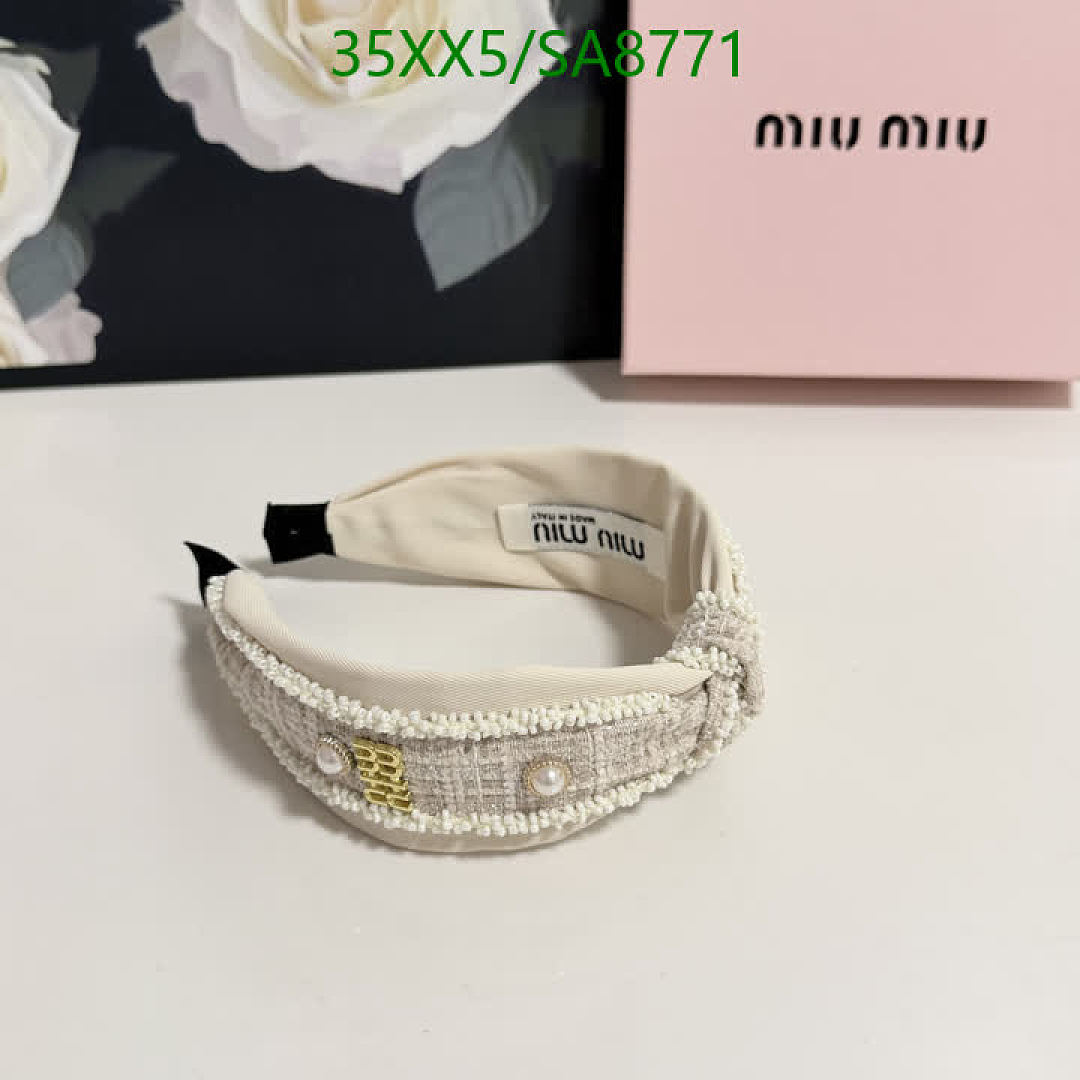 MIU MIU-Headband Code: SA8771 $: 35USD
