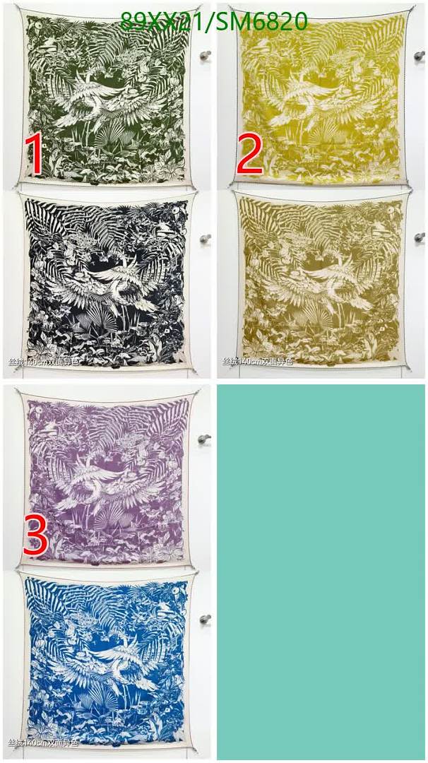 Hermes-Scarf Code: SM6820 $: 89USD