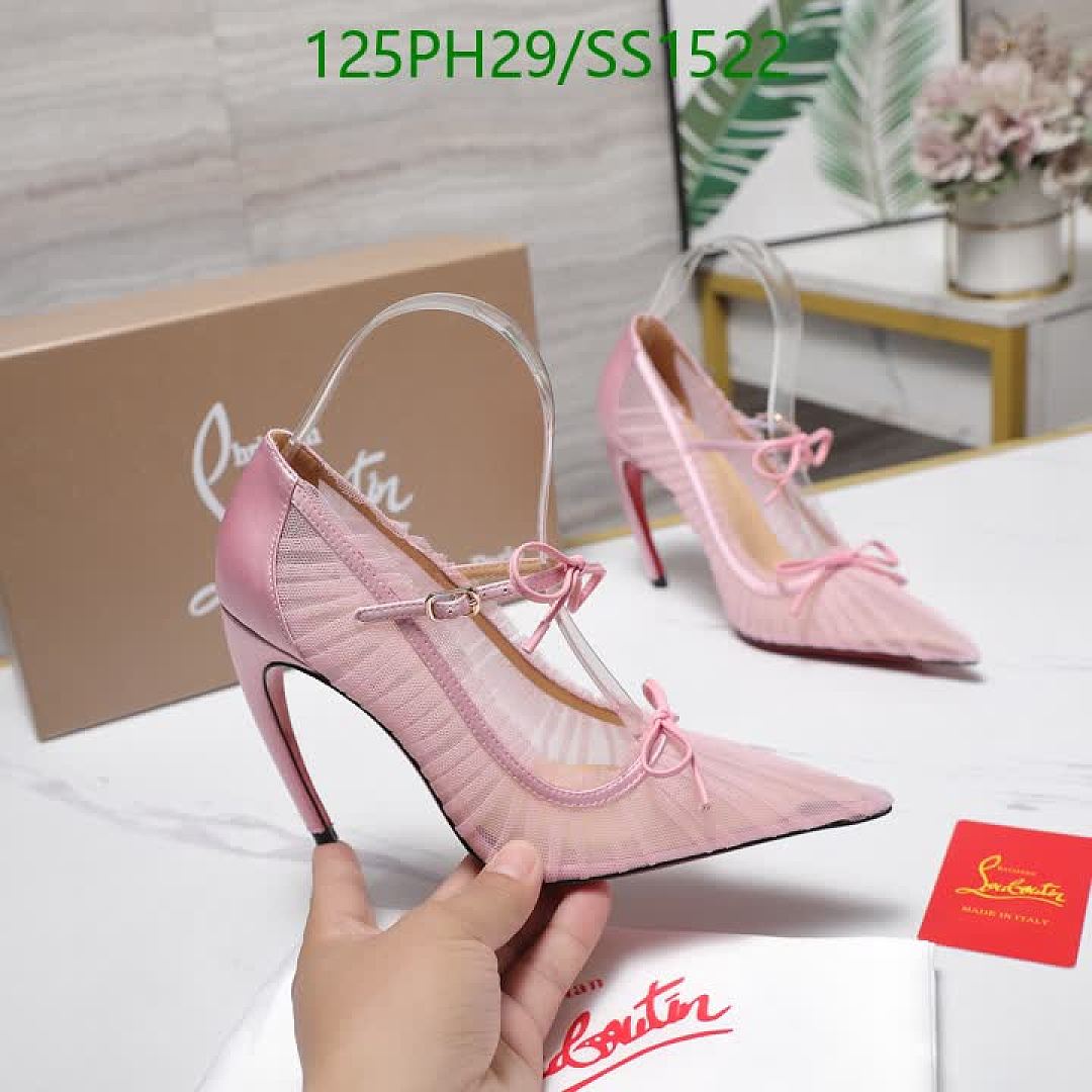 Christian Louboutin-Women Shoes Code: SS1522 $: 125USD