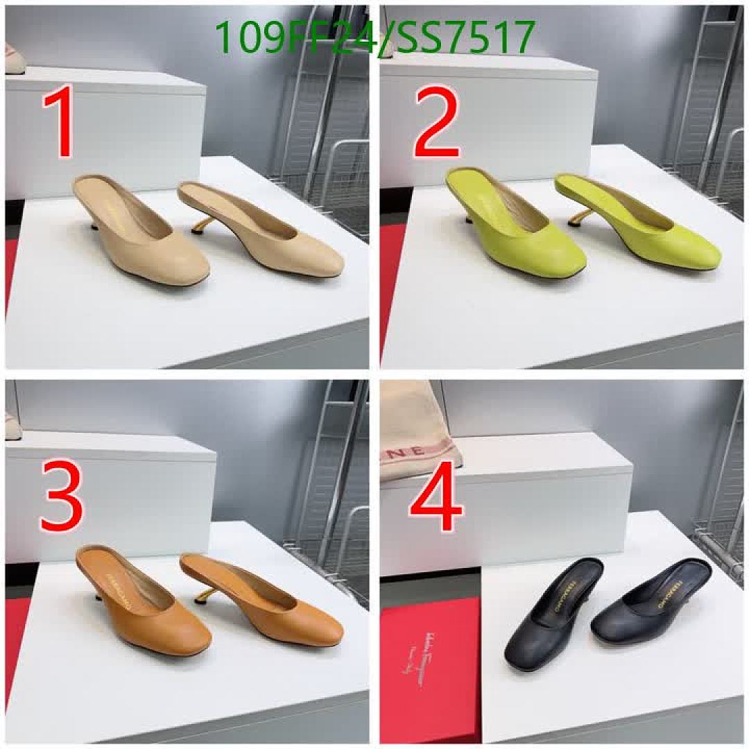 Ferragamo-Women Shoes Code: SS7517 $: 109USD