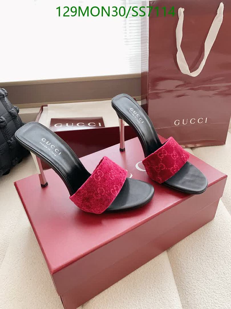 Gucci-Women Shoes Code: SS7114 $: 129USD