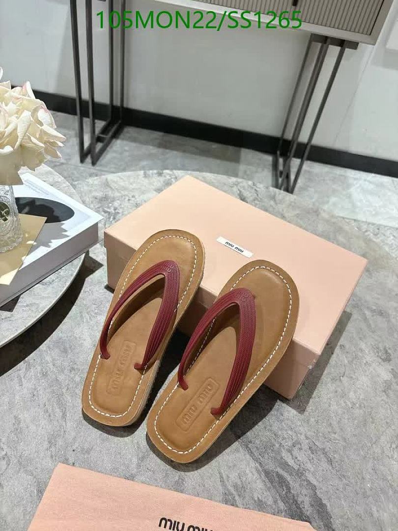 Miu Miu-Women Shoes Code: SS1265 $: 105USD