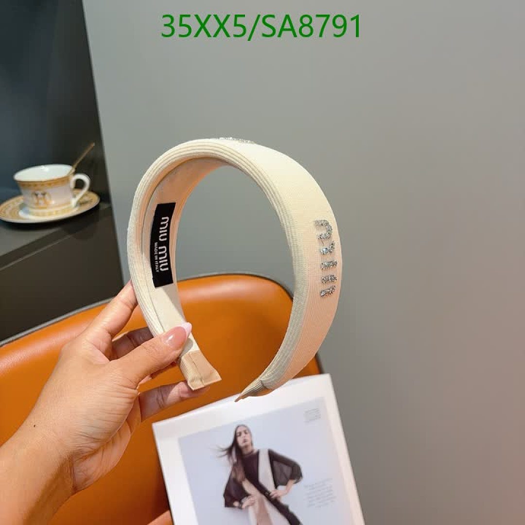 MIU MIU-Headband Code: SA8791 $: 35USD